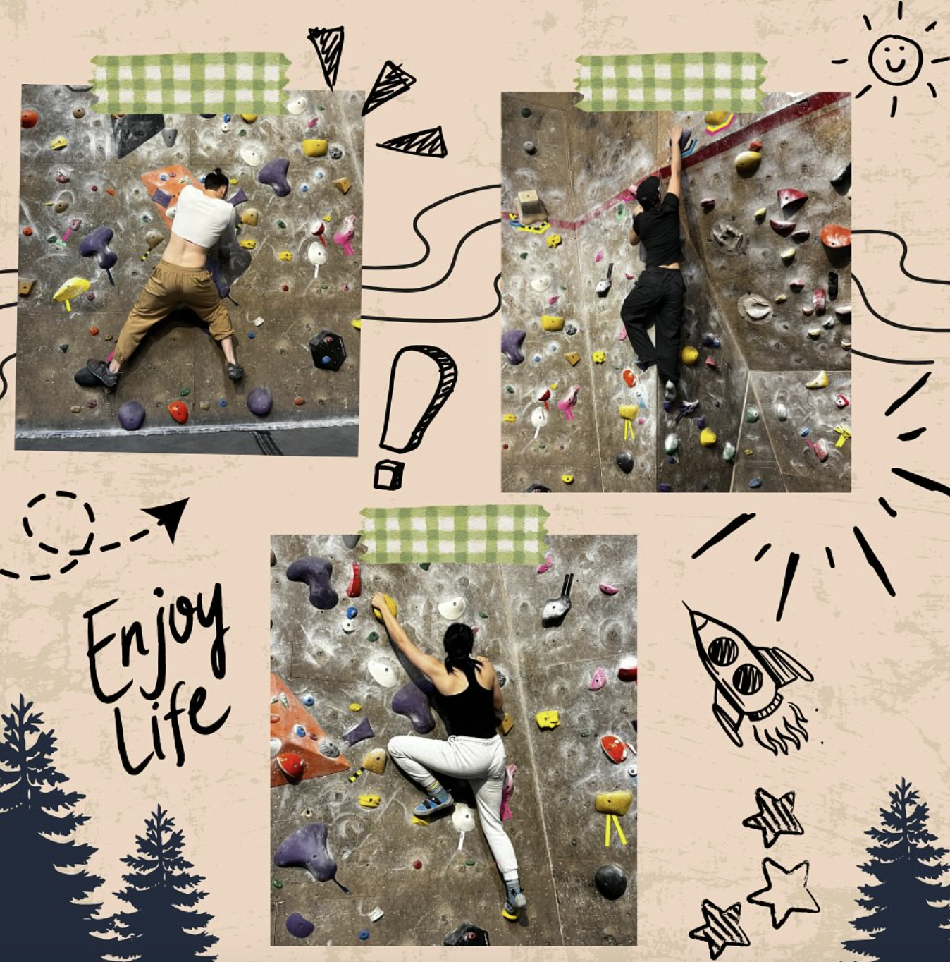 Rock climbing social